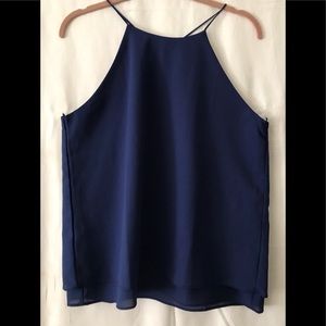 🌀Paper Crâne Dark blue top